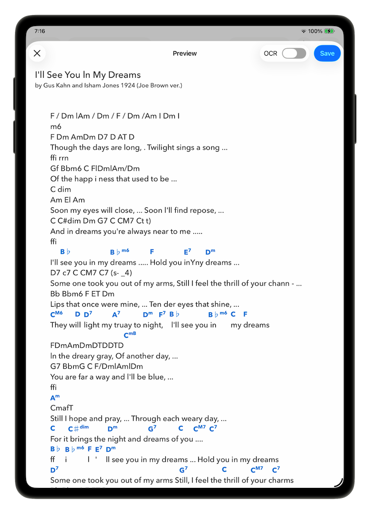 I'll See You In My Dreams result from improved conversion engine